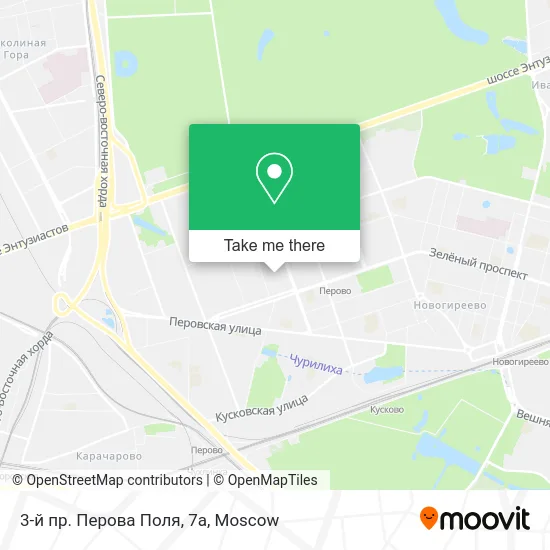 3-й пр. Перова Поля, 7а map