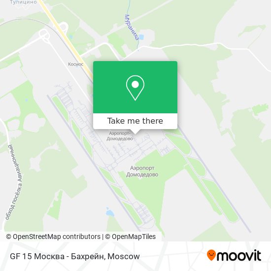 GF 15 Москва - Бахрейн map