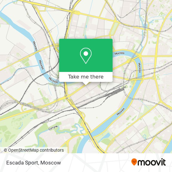 Escada Sport map