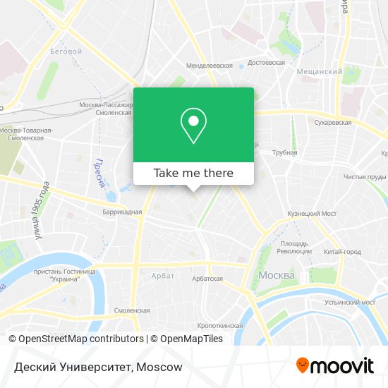 Деский Университет map