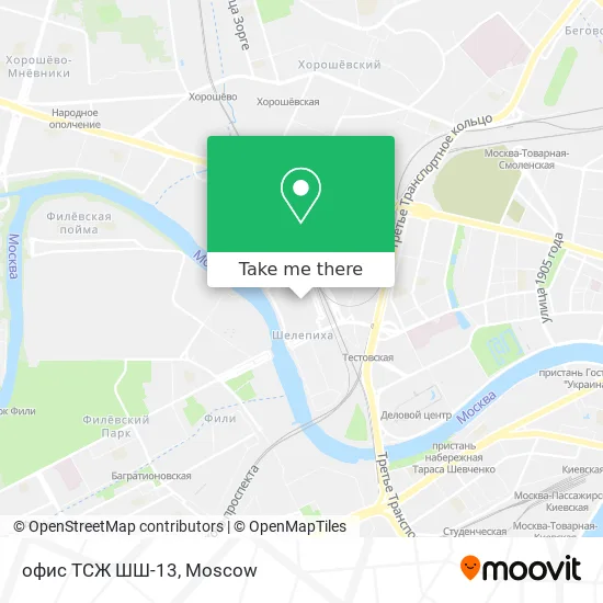 офис ТСЖ ШШ-13 map