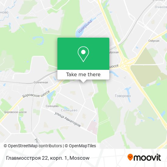 Главмосстроя 22, корп. 1 map