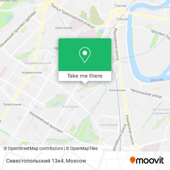 Севестопольский 13к4 map