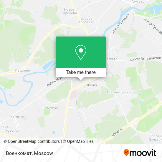 Военкомат map