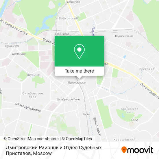 Дмитровский Районный Отдел Судебных Приставов map