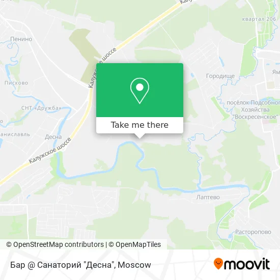Бар @ Санаторий "Десна" map