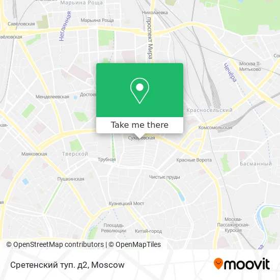 Сретенский туп. д2 map