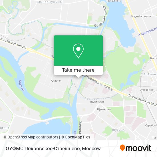 ОУФМС Покровское-Стрешнево map