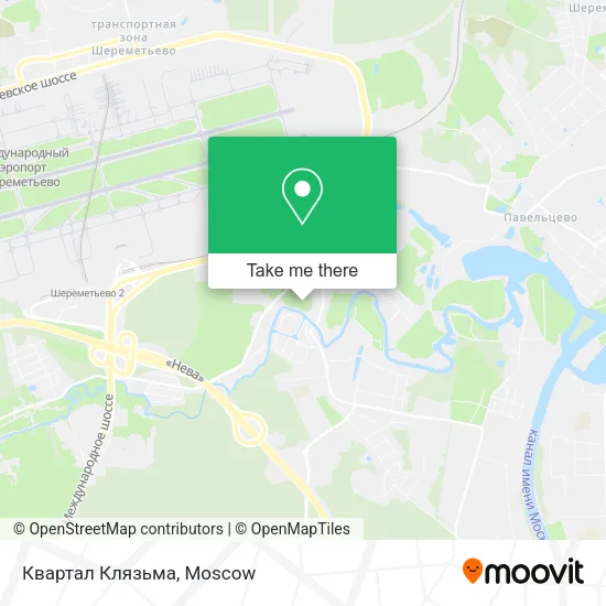 Квартал Клязьма map