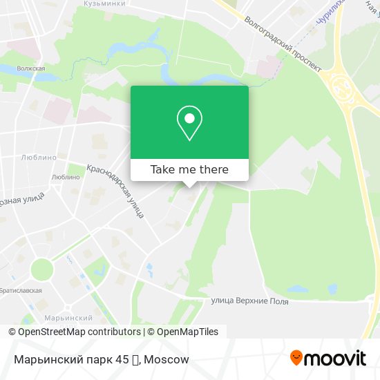 Марьинский парк 45 💫 map
