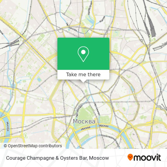 Courage Champagne & Oysters Bar map