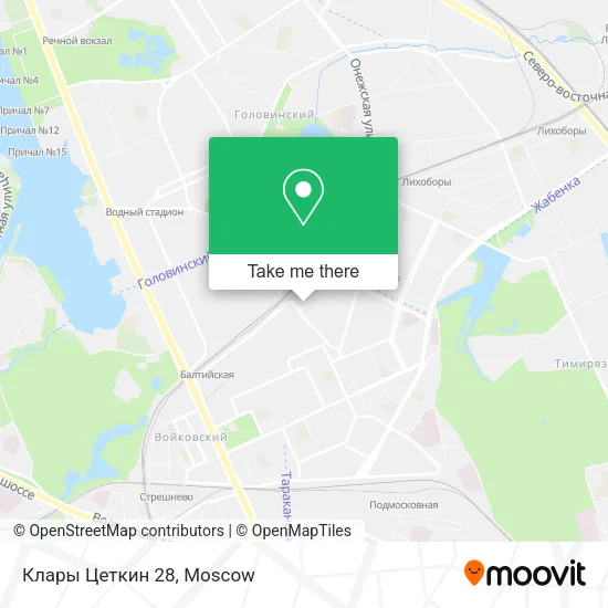 Клары Цеткин 28 map