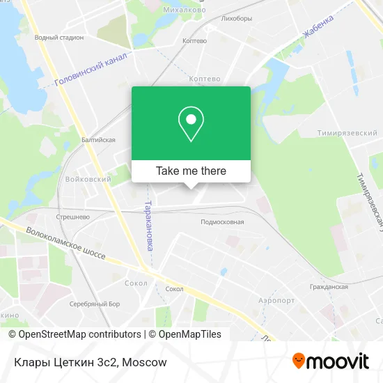 Клары Цеткин 3с2 map