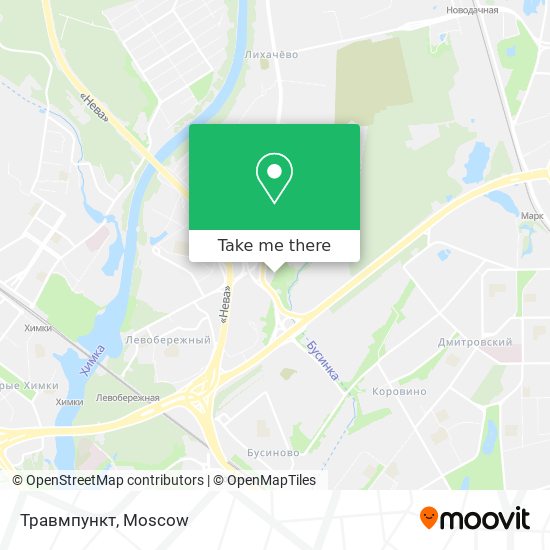 Травмпункт map