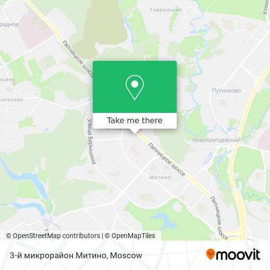 3-й микрорайон Митино map