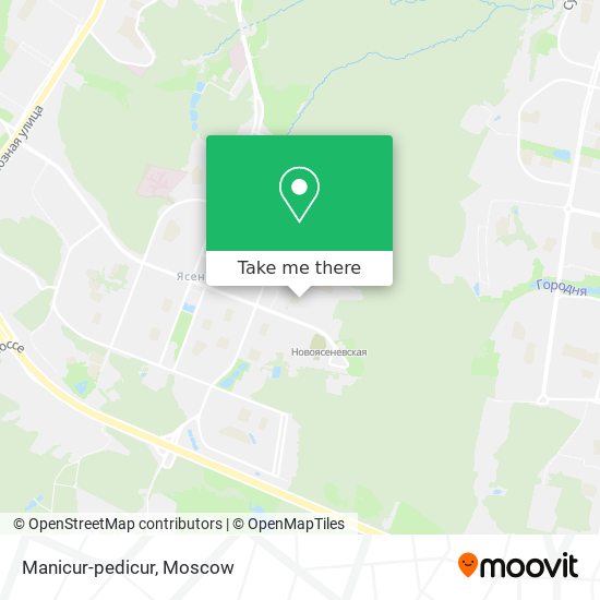 Manicur-pedicur map