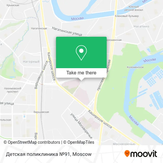 Детская поликлиника №91 map