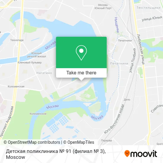 Детская поликлиника № 91 (филиал № 3) map
