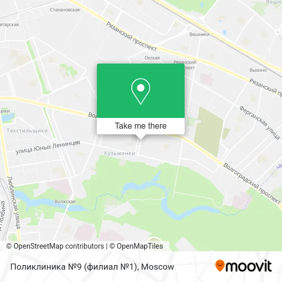Поликлиника №9 (филиал №1) map