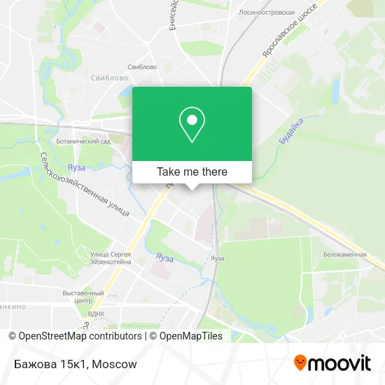 Бажова 15к1 map