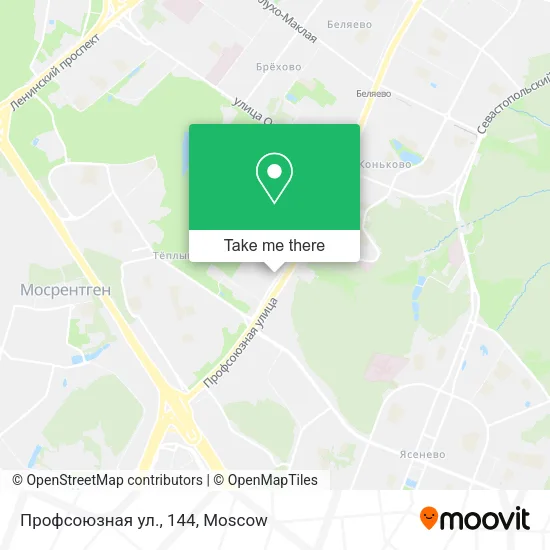 Профсоюзная ул., 144 map