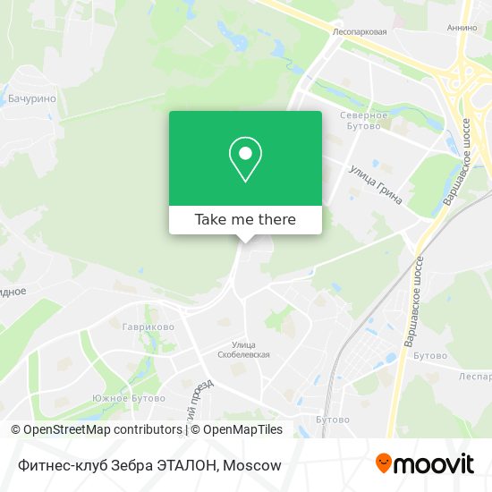 Фитнес-клуб Зебра ЭТАЛОН map