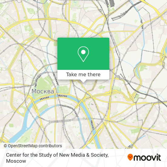 Center for the Study of New Media & Society map