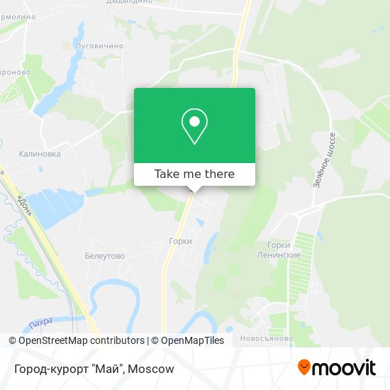 Город-курорт "Май" map