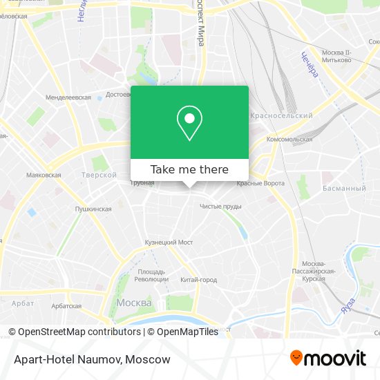 Apart-Hotel Naumov map