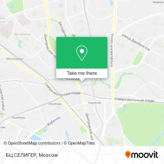 БЦ СЕЛИГЕР map