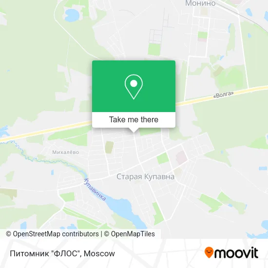 Питомник "ФЛОС" map