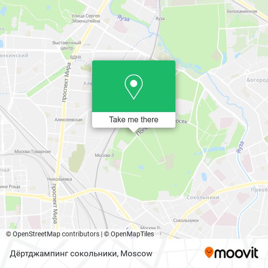 Дёртджампинг сокольники map