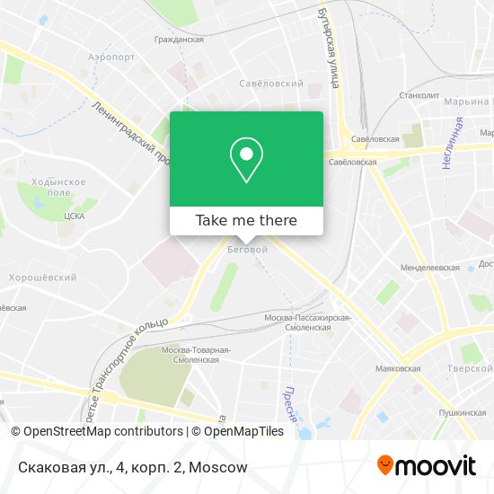 Скаковая ул., 4, корп. 2 map