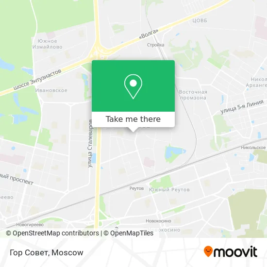 Гор Совет map