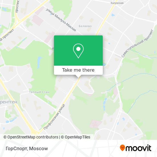 ГорСпорт map