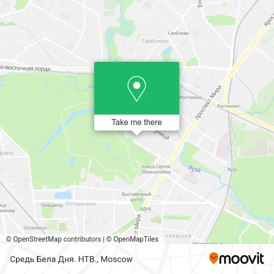 Средь Бела Дня. НТВ. map