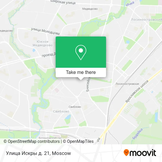 Улица Искры д. 21 map