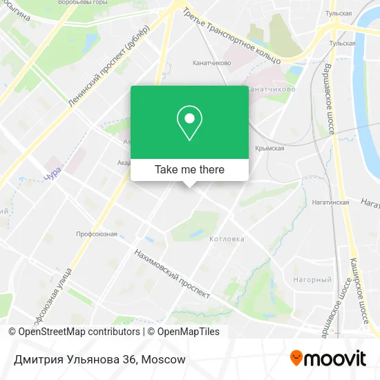 Дмитрия Ульянова 36 map