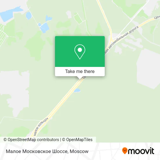 Малое Московское Шоссе map