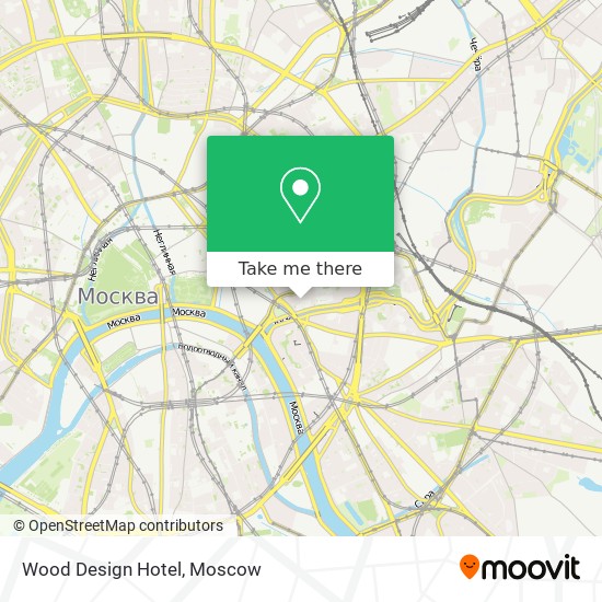 Wood Design Hotel map