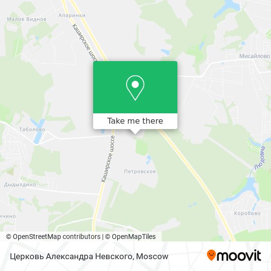 Церковь Александра Невского map