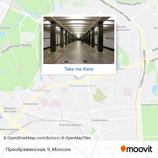 Преображенская, 9 map
