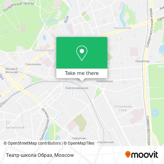 Театр-школа Образ map