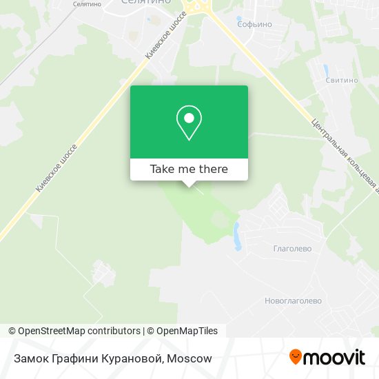 Замок Графини Курановой map