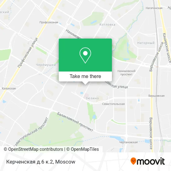 Керченская д.6 к.2 map