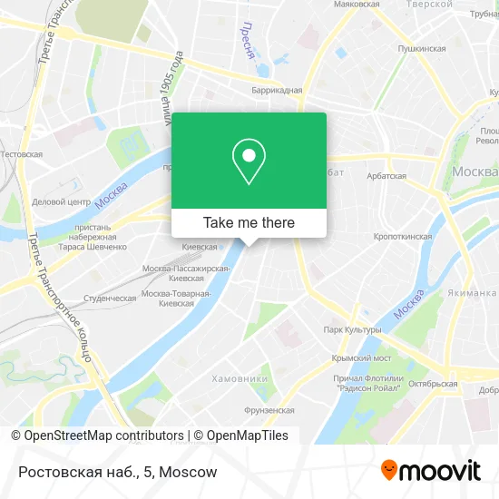 Ростовская наб., 5 map