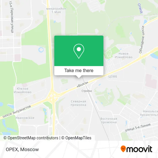 ОРЕХ map