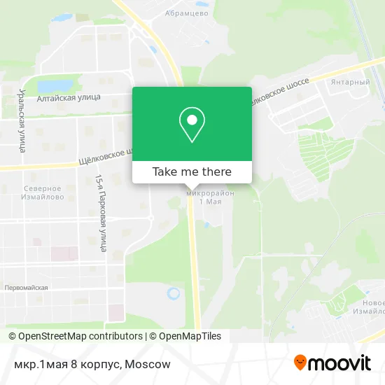 мкр.1мая 8 корпус map