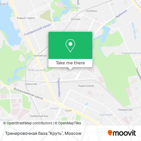 Тренировочная база "Круть" map