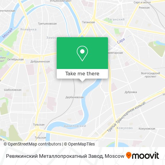 Ревякинский Металлопрокатный Завод map